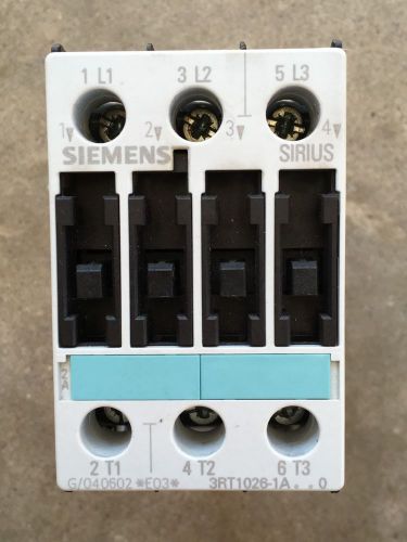 Siemens Sirius 3RT1026-1A Contactor