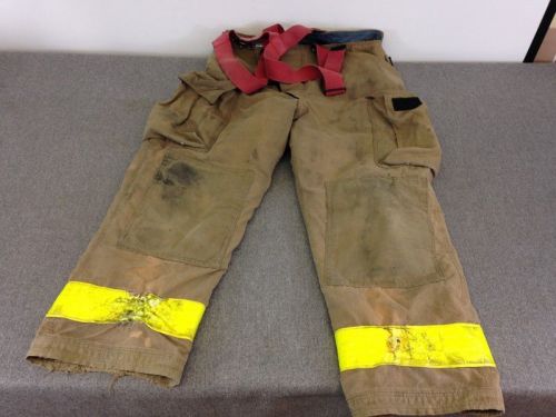 Globe Men&#039;s Firefighter Pants Turnout Bunker Fire Gear 44&#034; Waist 30&#034; Length