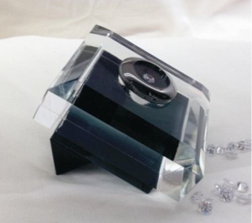 Loose Diamond Gemstone Jar Storage Collection Display Clear Show Box Case