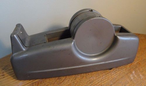Vintage SCOTCH Cellophane Tape Dispenser w org. Metal Tape Holder