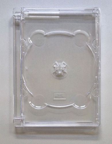 One New Super Jewel Box KING size CD/DVD/Blu-Ray case, with SJB tray - per each