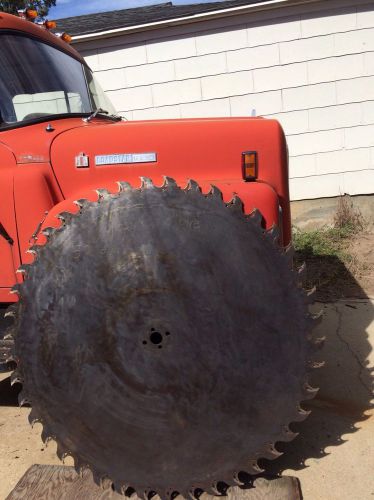 52&#034; sawmill blade, 2&#034; bore, insert teeth or 54&#034; mill blade same bore for sale