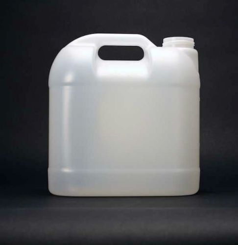 2-1/2 gallon (10 liter) hdpe plastic jug container w/spigot cap or screw-on cap for sale