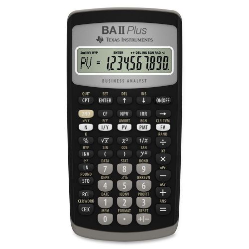 Texas instruments ba ii plus financial calculator for sale