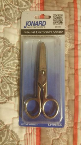 Jonard ES-1964 Carbon Steel Electrician Scissor, For Heavy Duty Use