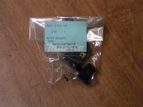 MAKITA TRIGGER SWITCH - PART#651232-8 - NEW OEM SERVICE PART