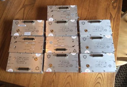 QTY (10) Magnum And Harris Microwave Phase Locked Sources 5.8-8.6 Ghz