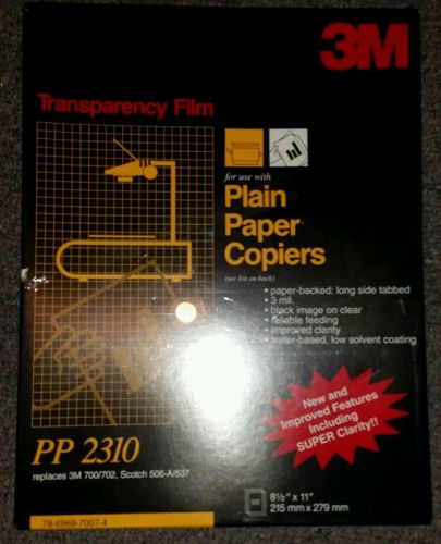 3M Transparency Film PP 2310 78-6969-7007-4 - NEW