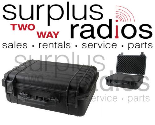 Tactical weatherproof equipment case vertex icom motorola cp200 xpr6550 radios for sale