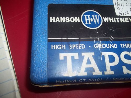 Hanson Whitney high speed ground thread taps 1/4 -20
