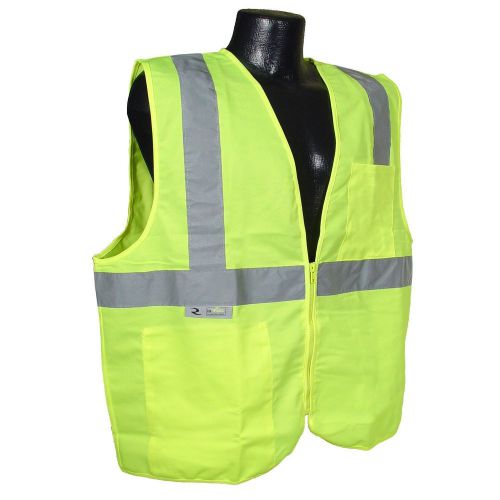 Radians SV2ZGS4X Class 2 High Visibility Vest, Size 4XL, Green