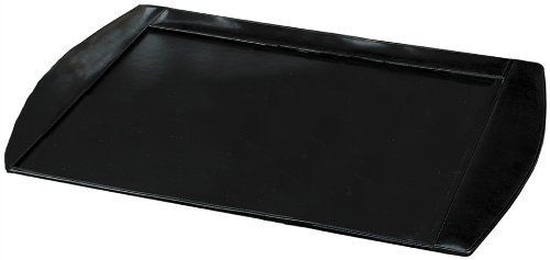 Buddy Products Roma Leather Desk Pad, 20 x 0.75 x 30 Inches, Black (9238-26)