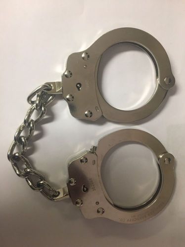 Peerless 700C-6X Extra Large Big Fat Guy Extended Chain Police Jailer Handcuffs
