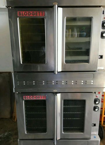 Blodgett double stacked convection ovens for sale