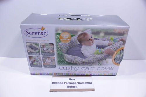 Summer Infant 2-in-1 Cushy Cart Cover and Seat Positioner