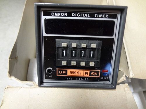 OMRON H5A-4D H5A DIGITAL TIMER 120/240 VAC BRAND NEW FREE SHIPPING 