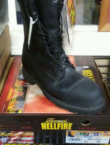 804-6391 struct/wildland fire boots, mens, 11m, 1pr for sale