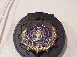 NYPD-Lieutenant-Style Cut-Out Belt Clip (Badge Not Included)