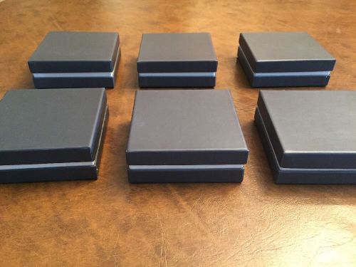 Lot of 6 Empty Jewelry Boxes 4&#034; x 4&#034; ~ Very nice