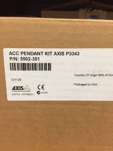 AXIS P33 Series Pendant Kit (5502-351)