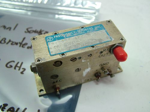 RF signal calibrated source 5.000GHz 7.7dBm FS-2155-AFC