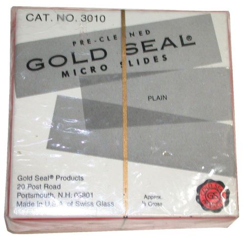 New gold seals micro slides 3 x 1&#034; for sale