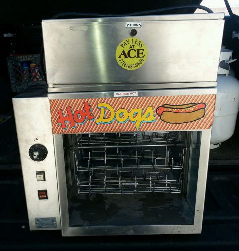 Hot dog machine commercial bun warmer counter top apw wyott dr-1a for sale
