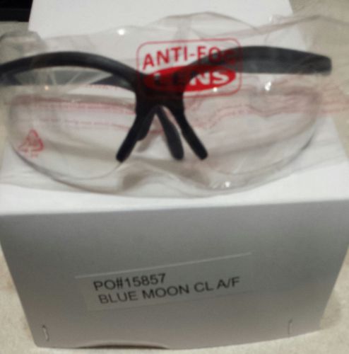 Blue moon clear anti-fog safety glasses for sale