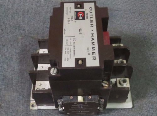 CUTLER HAMMER CONTACTOR 200 AMP 3 PHASE 600 VAC WITH 120V COIL MODEL: C832KN9