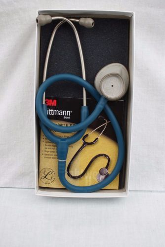3m 2452 littmann lightweight ii s.e stethoscope 28&#034; inch caribbean blue bk4 for sale