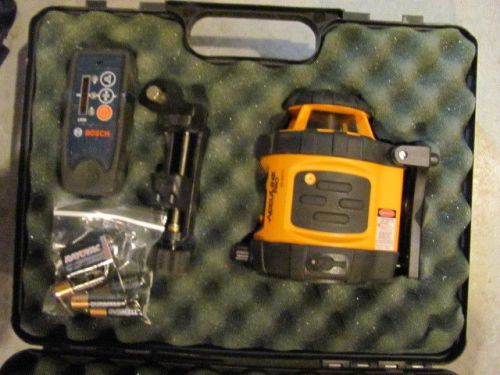ACCULINE PRO LASER LEVEL AND BOSCH DETECTOR