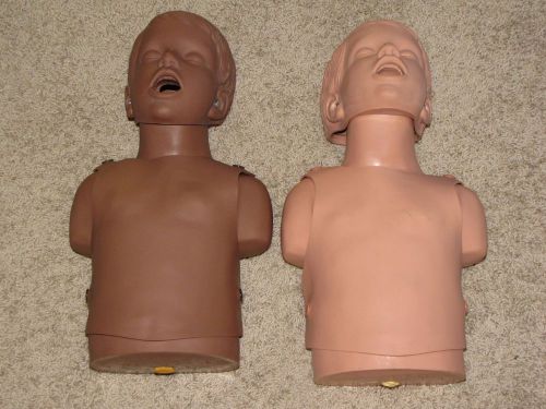Pair of Child Simulaid Emergency EMT CPR Health Care Training Manikin Aids 16x8