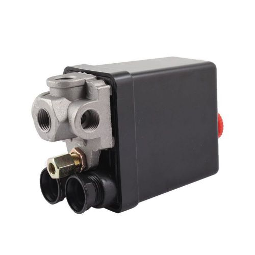NEW Air Compressor Pump Pressure Switch Control Valve 175PSI 20Amp 4 Ports