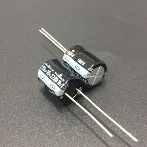 10pcs 220uf 10v220uf 10x12.5mm nichicon hv low impedance motherboard capacitor for sale