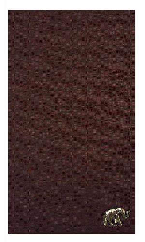 Brown Silk Blend Check Presenter, Waitstaff Organizer, Waitress Server Book