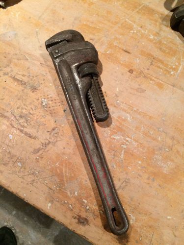 RIDGID 14&#034; STEEL PIPE WRENCH PLUMBING PLUMBER