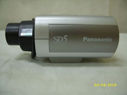PANASONIC - Super Dynamic SD5 CCTV Color Surveillance Camera WV-CP504 *AS IS*
