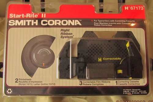 SMITH CORONA New Start-Rite II Correctable Film Ribbon Cassettes - H 67173