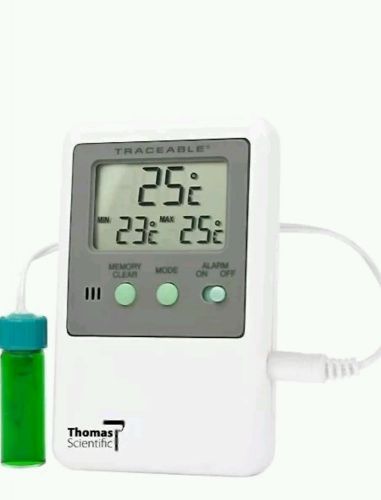 Scientific Traceable Refrigerator  Freeze Thermometer 5ml vaccine bottle 1222W14