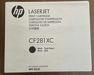 Genuine Unopened HP CF281XC High Yield Black Toner Cartridge