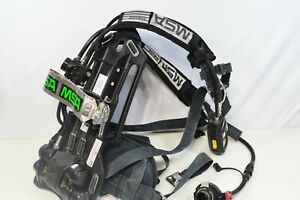 Firehawk M7 Responder Air Mask Backpack &amp; Regulator FOR PARTS REPAIR