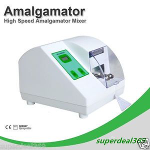 Dental Lab Digital High Fast Speed Amalgamator Amalgam Capsule Mixer 40W 4200rpm