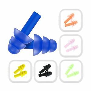 Bememo 6 Pairs Kids Ear Plugs Noise Cancelling Reusable Earplugs for Sleeping...