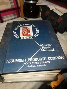Tecumseh &amp; Lauson Engines Dealer Master Parts Service Manual