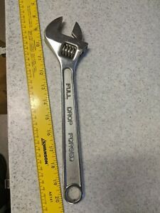 FULLER Adjustable Wrench 12&#034; Mechanic Tool Wrench