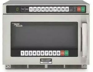 Sharp R-CD1200M 1200 Watt TwinTouch Commercial Microwave Oven