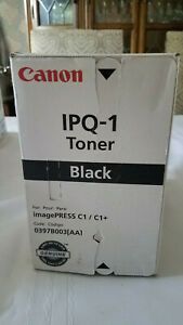 GENUINE CANON IPQ-1 BLACK TONER 3229B003AA FOR CANON C1, C1+