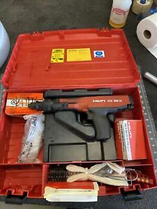 Hilti DX36 M Power Actuated Nail Gun W/ Case Manual  (aaa12