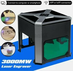 Wifi 3D CNC Laser Engraver Engraving Machine Cutting Wainlux K6 USA SELLER