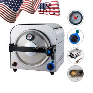 14L Dental Autoclaves Steam Sterilizer Medical Sterilization Lab Equipment